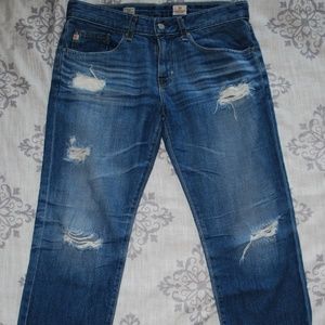 Adriano Goldschmied ex boyfriend crop jeans